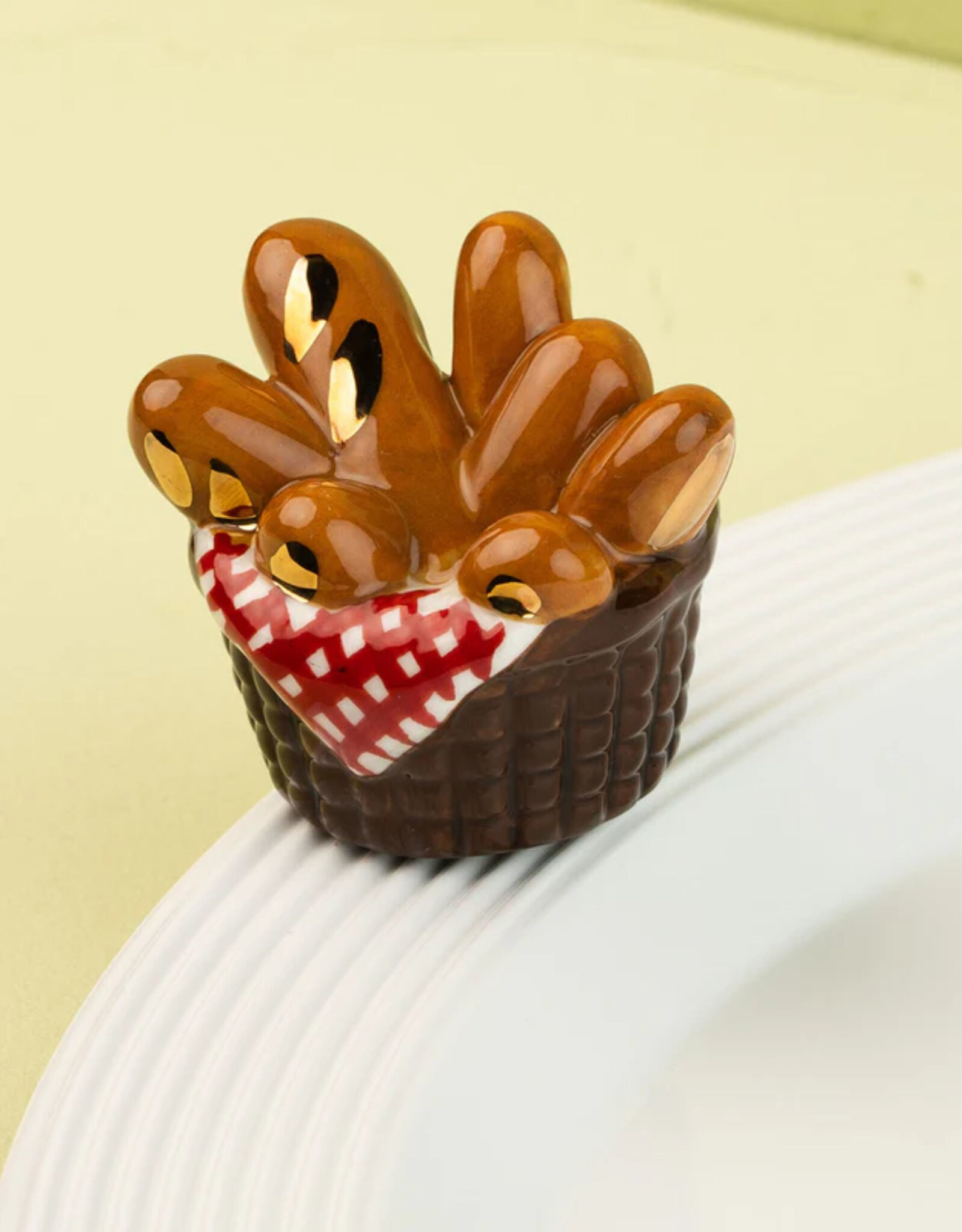 Nora Fleming Mini Bread Basket