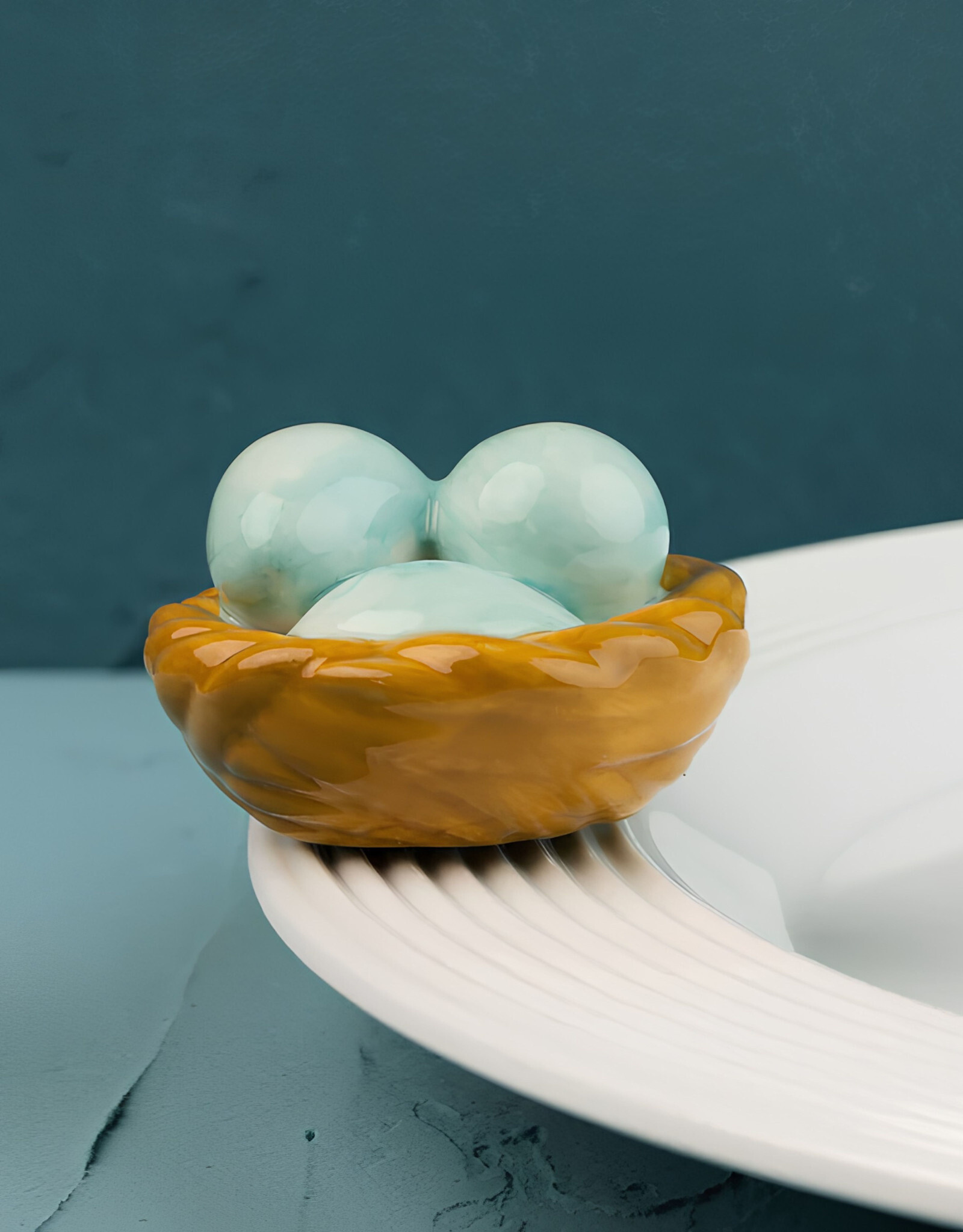 Nora Fleming Mini Robin's Egg Nest