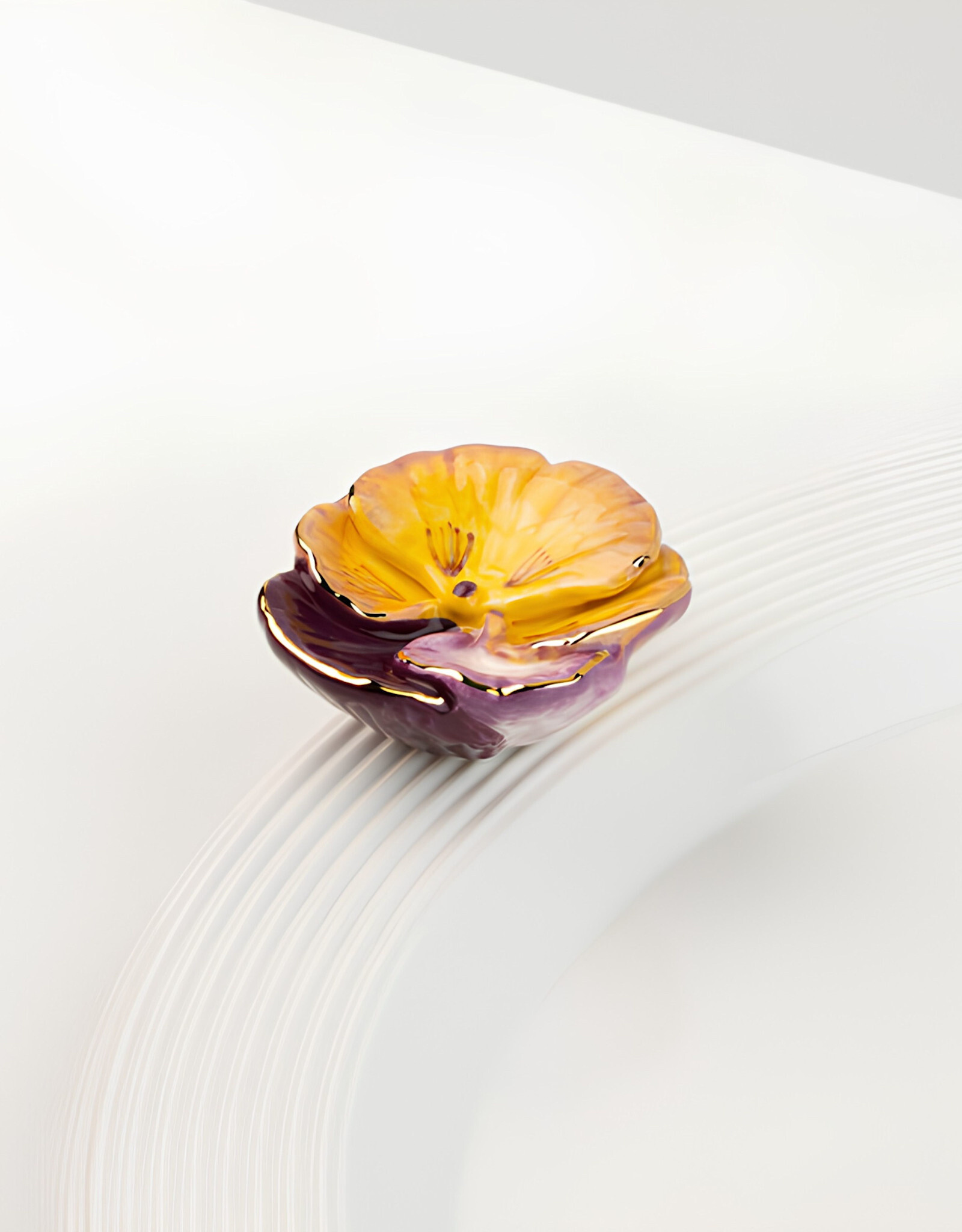 Nora Fleming Mini Pansy Pop