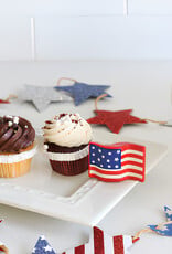 Nora Fleming Mini Stars & Stripes Forever Flag