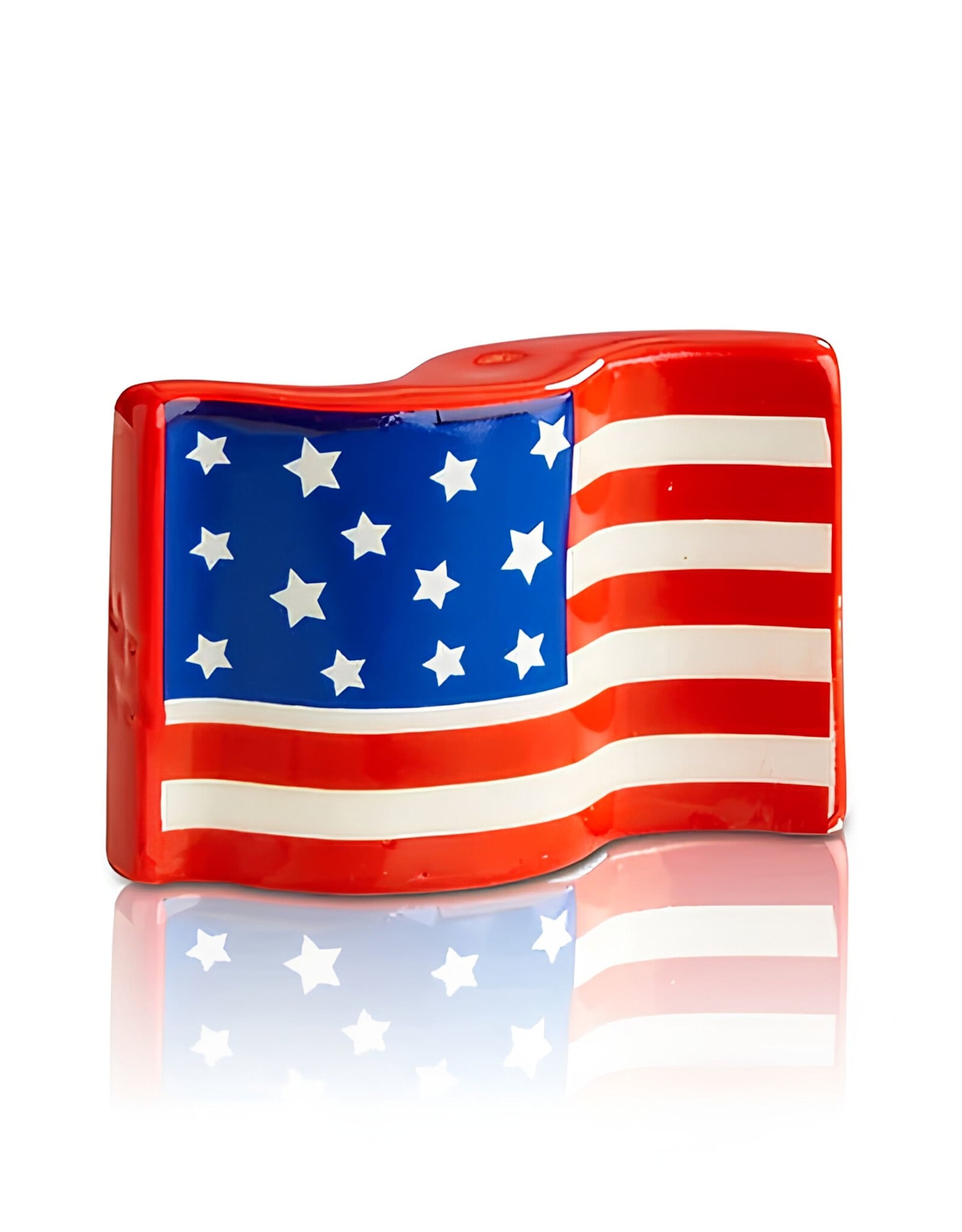 Nora Fleming Mini Stars & Stripes Forever Flag