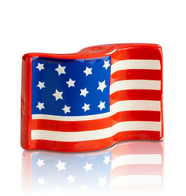 Nora Fleming Mini Stars & Stripes Forever Flag