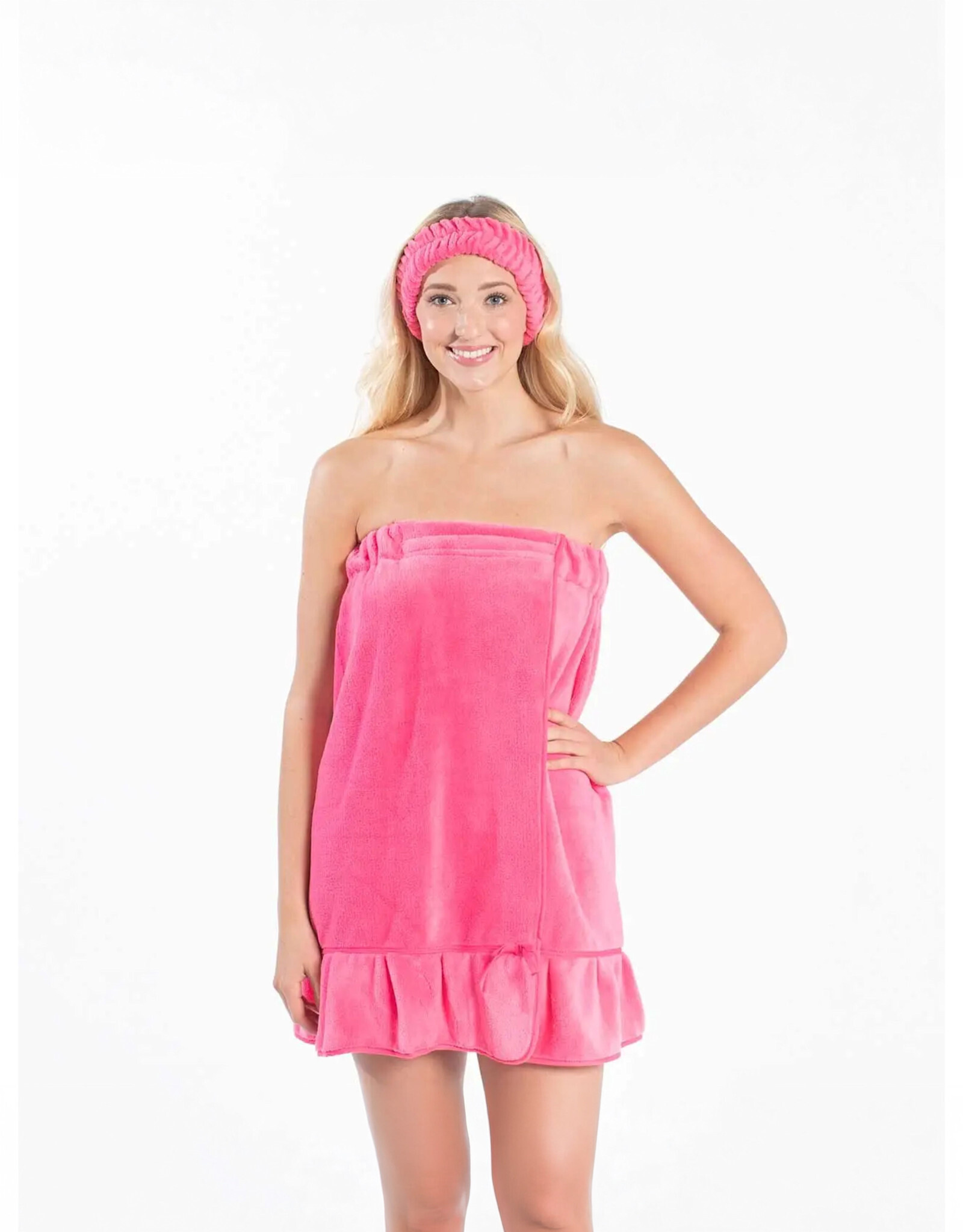 Bella Sleep & Spa Hot Pink Spa Wrap
