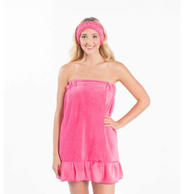 Bella Sleep & Spa Hot Pink Spa Wrap
