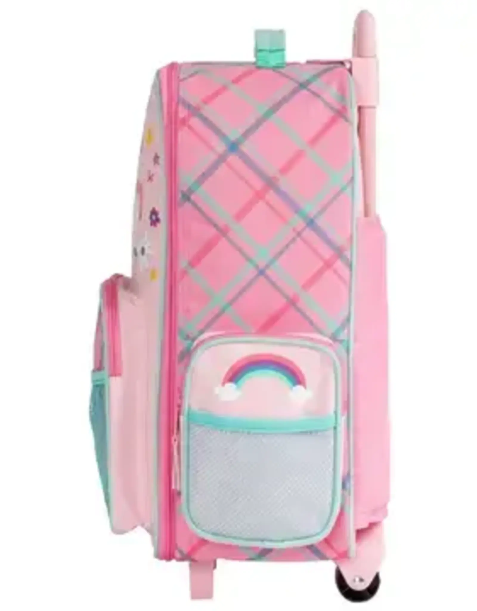 Stephen Joseph Rolling Luggage Unicorn Pink