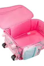 Stephen Joseph Rolling Luggage Unicorn Pink