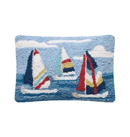 Regatta Sails Hook Pillow