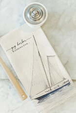 Porter Lane Home Custom Location Sailboat Tea Towel