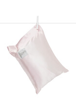 Little Giraffe Pink Satin Decorative Nursery Pillow