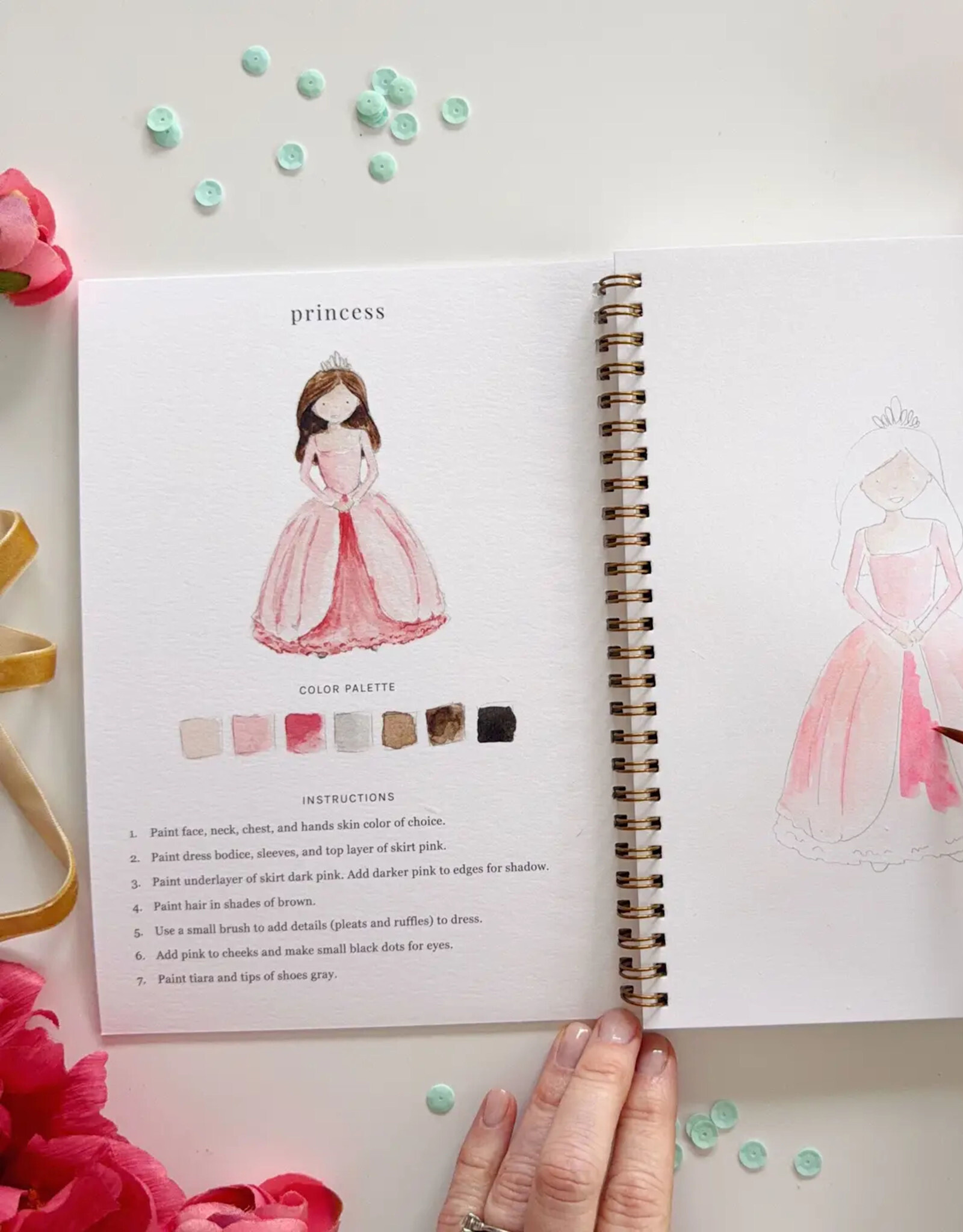 Emily Lex Studio Fairytale Watercolor Notebook