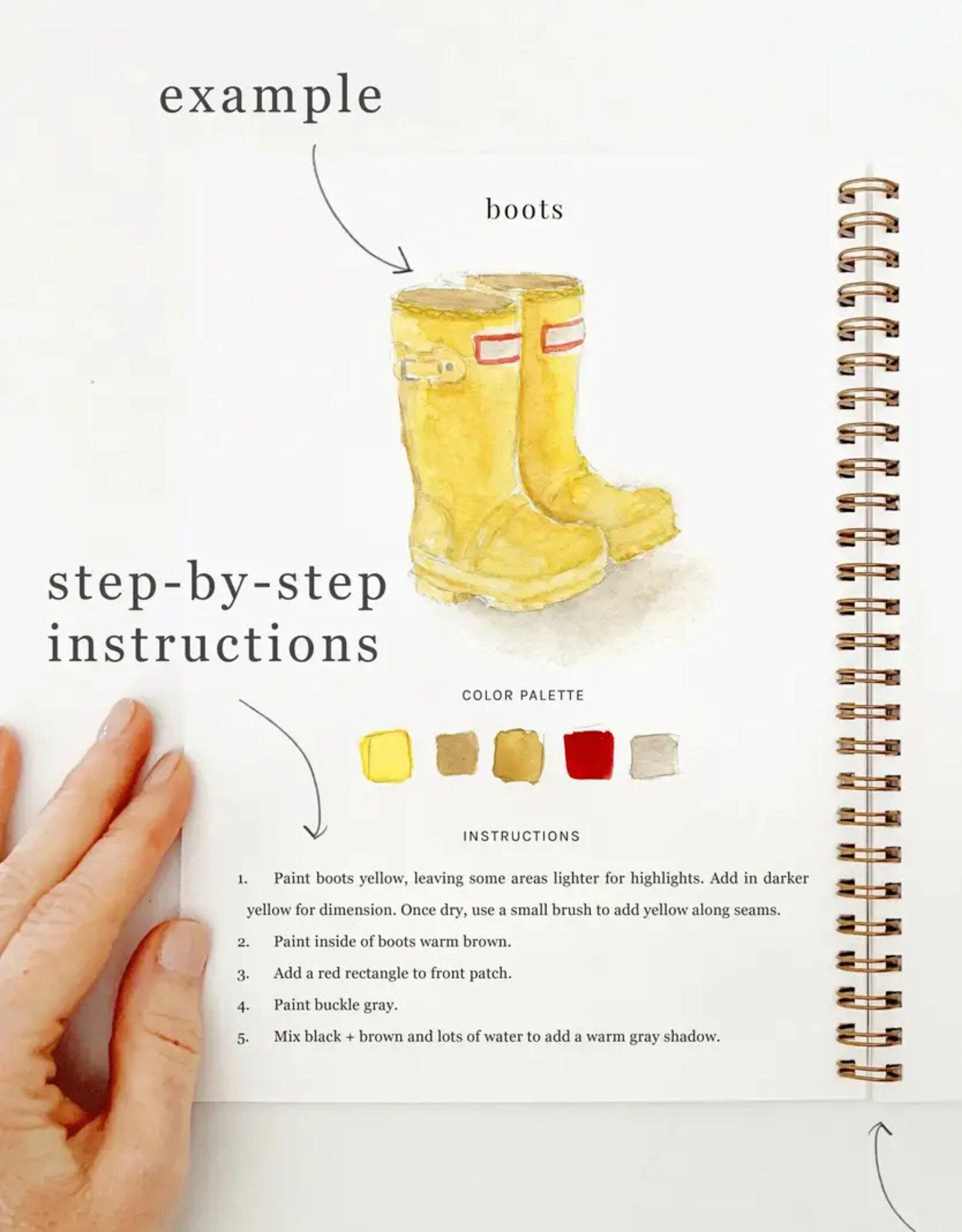 Emily Lex Studio Garden Watercolor Notebook