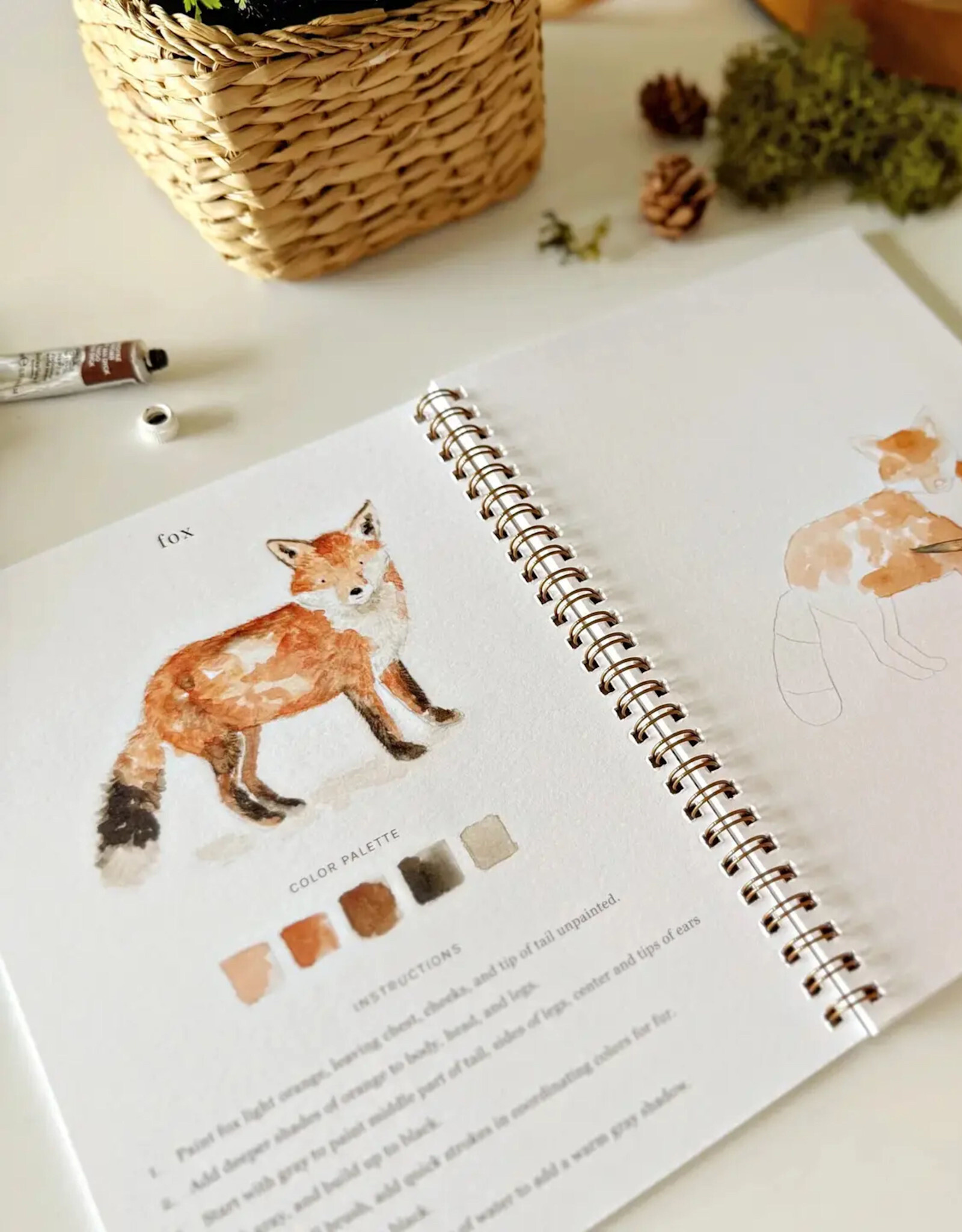 Emily Lex Studio Woodland Watercolor Workbook