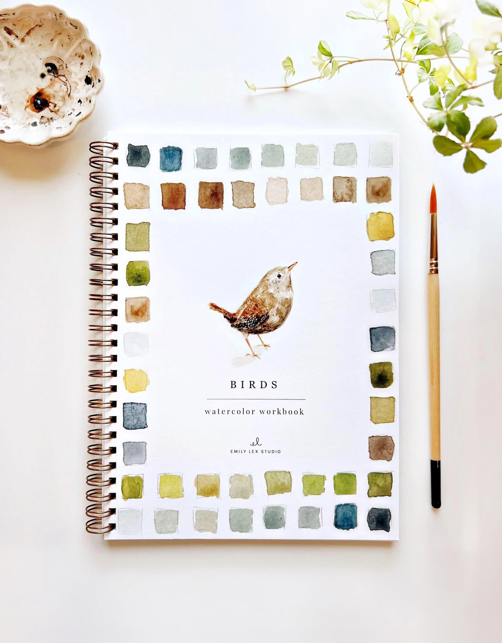 Emily Lax Studio Birds Watercolor Workbook