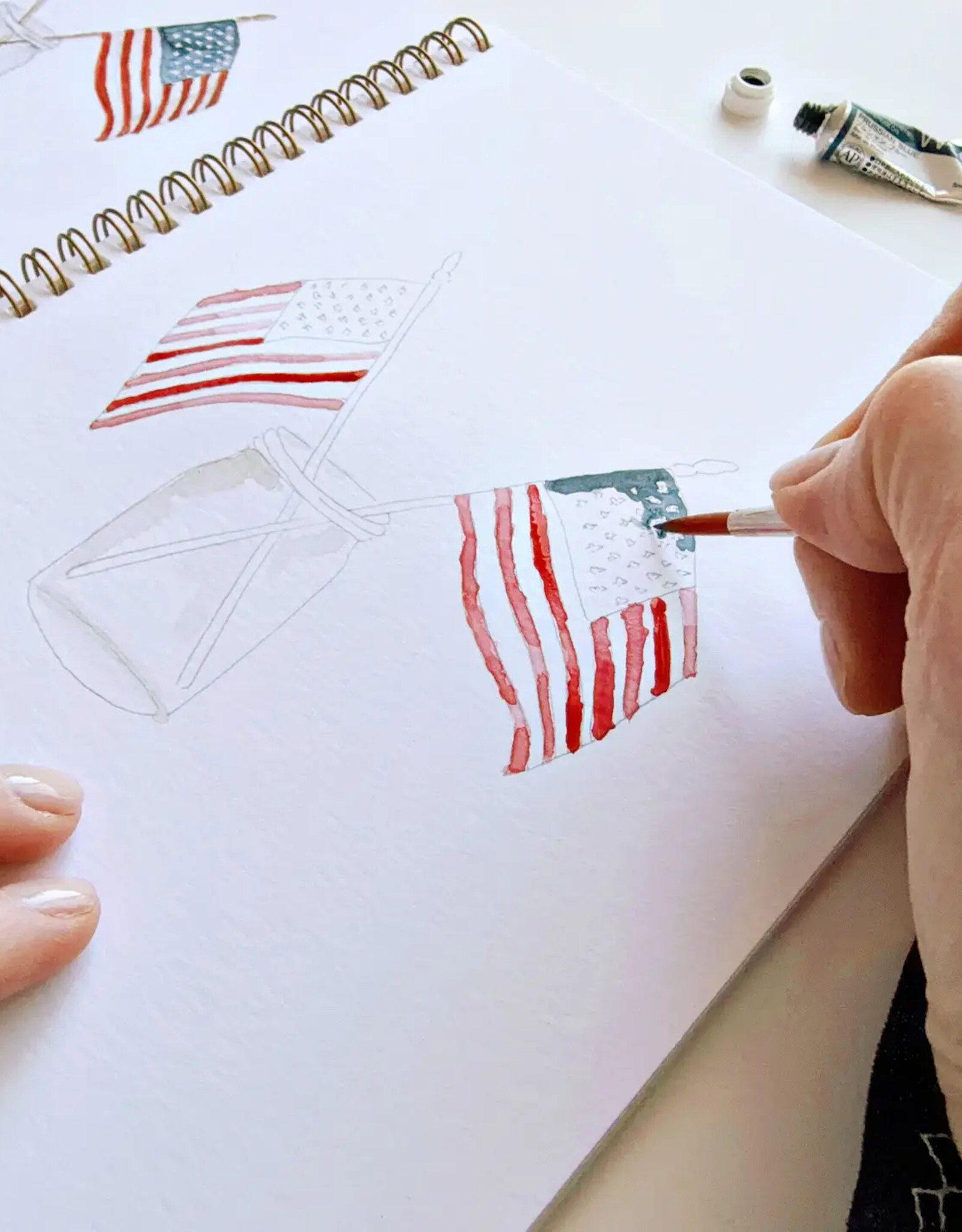 Emily Lex Studio Americana Watercolor Workbook