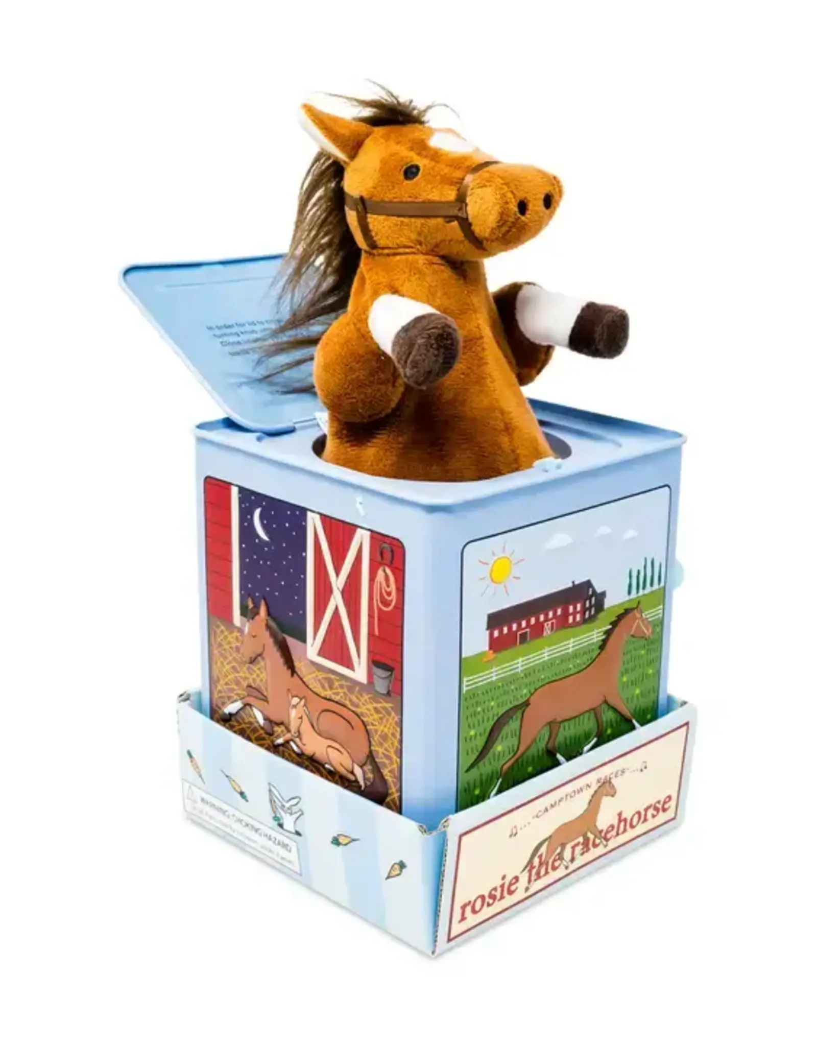 Jack Rabbit Creations Rosie the Racehorse Jack-in-a-box
