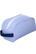 Mint Navy Preppy Stripe Traveler