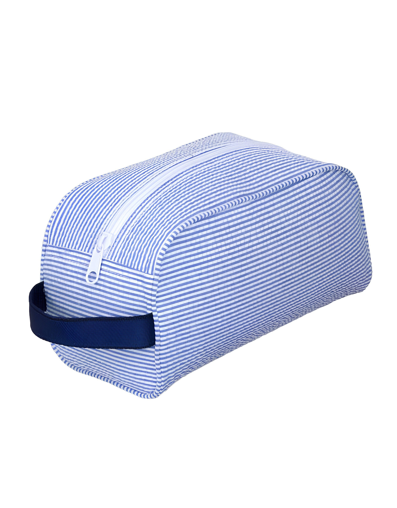 Mint Navy Preppy Stripe Traveler