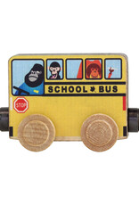 Maple Landmark Woodcraft NameTrains School Bus