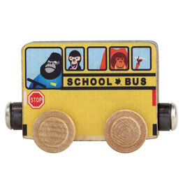 Maple Landmark Woodcraft NameTrains School Bus
