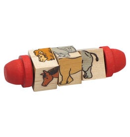 Maple Landmark Woodcraft Spinny Mix & Match Critters