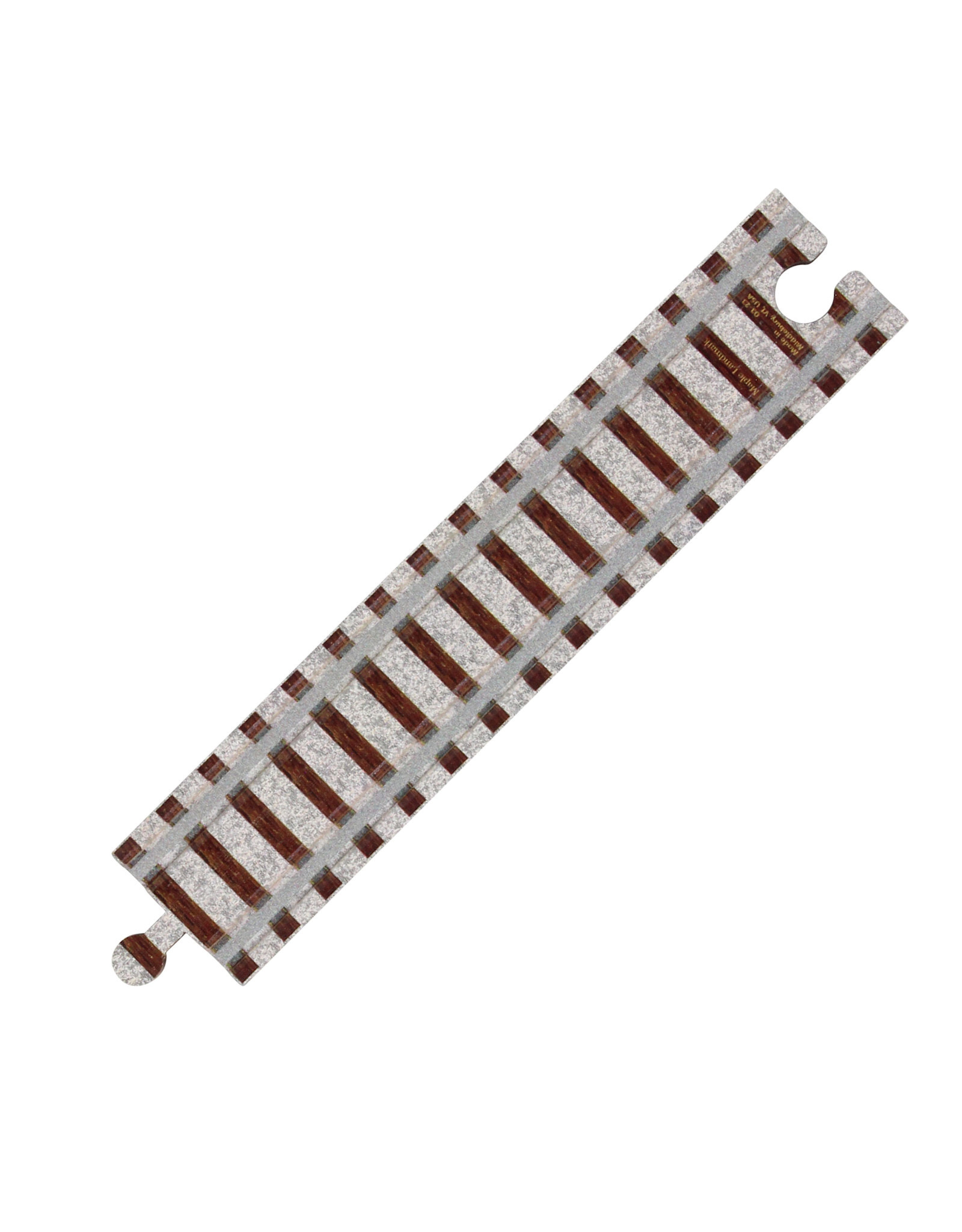 Maple Landmark Woodcraft NameTrains 8" Straight Track