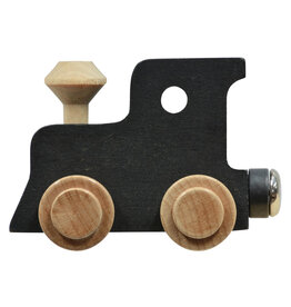 Maple Landmark Woodcraft NameTrains Black Engine
