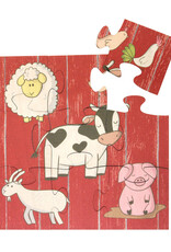 Maple Landmark Woodcraft Games to Go Animals Puzzle