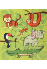 Maple Landmark Woodcraft Games to Go Animals Puzzle