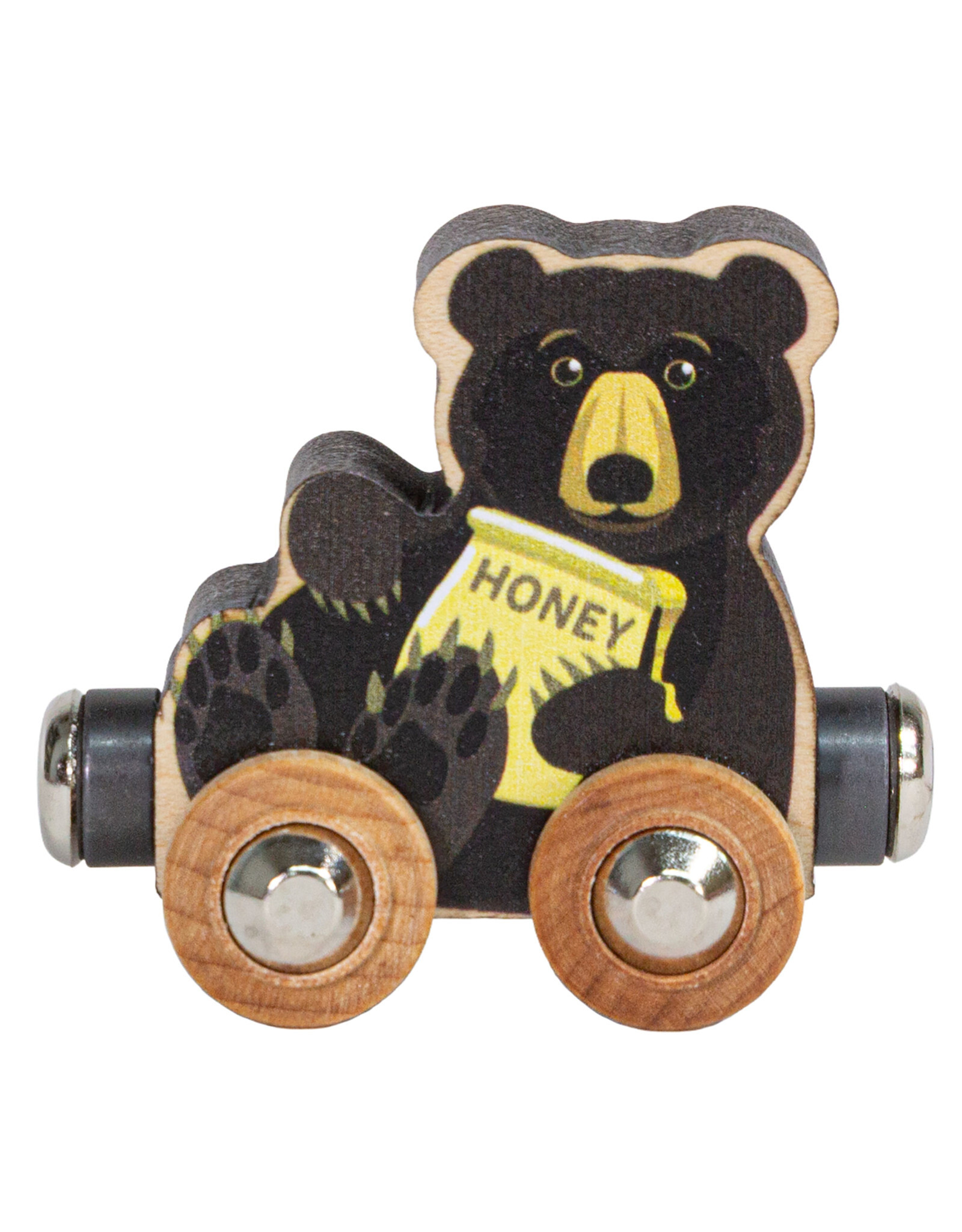 Maple Landmark Woodcraft NameTrains Honey Bear