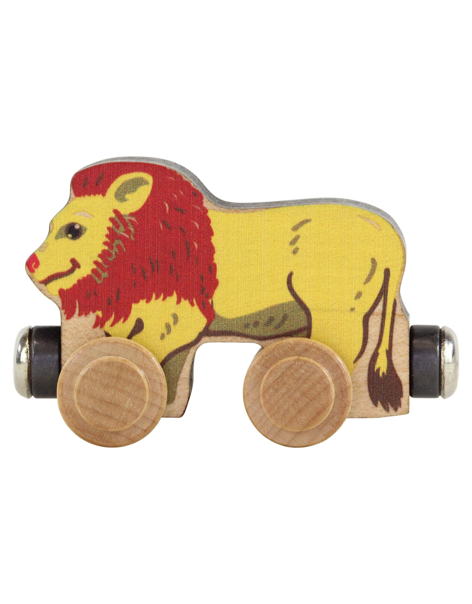 Maple Landmark Woodcraft  NameTrains Leonardo Lion