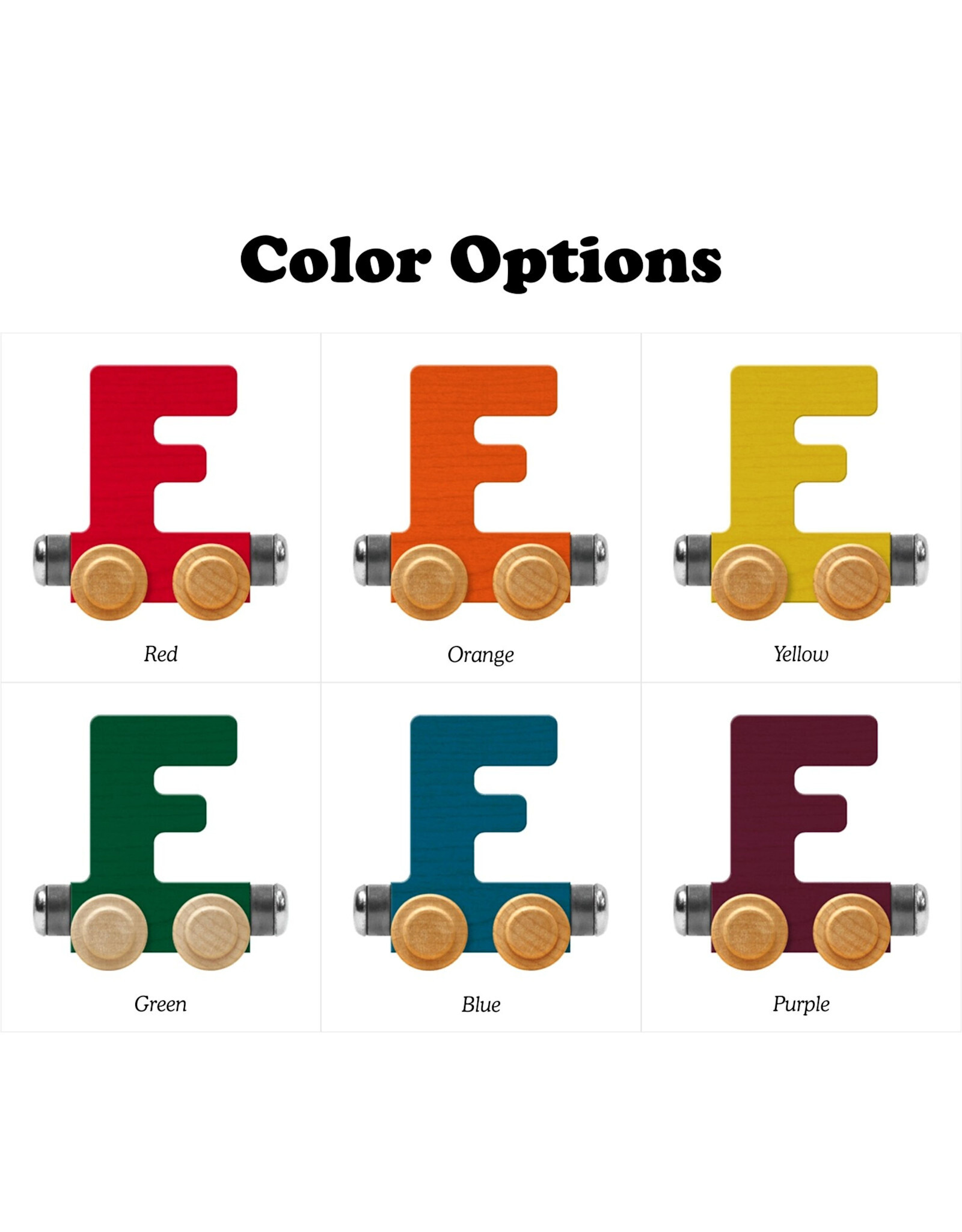 Maple Landmark Woodcraft NameTrains Letter F