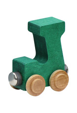 Maple Landmark Woodcraft NameTrains Letter J