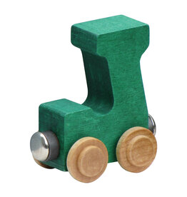 Maple Landmark Woodcraft NameTrains Letter J