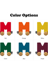 Maple Landmark Woodcraft NameTrains Letter M