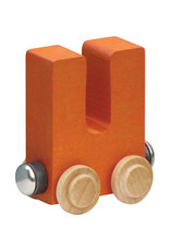 Maple Landmark Woodcraft NameTrains Letter U