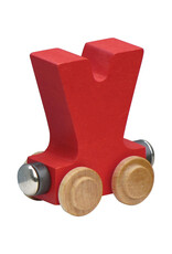 Maple Landmark Woodcraft NameTrains Letter V