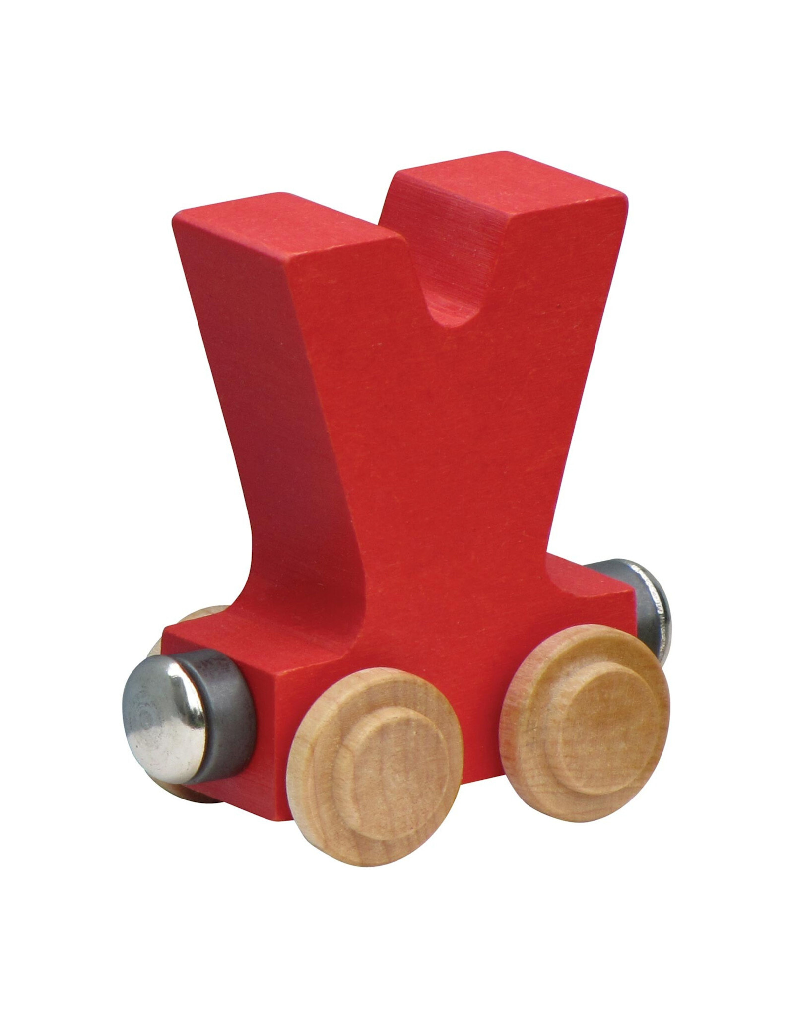 Maple Landmark Woodcraft NameTrains Letter V