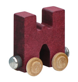 Maple Landmark Woodcraft NameTrains Letter W