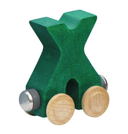Maple Landmark Woodcraft NameTrains Letter X