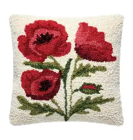 Poppies Red pillow