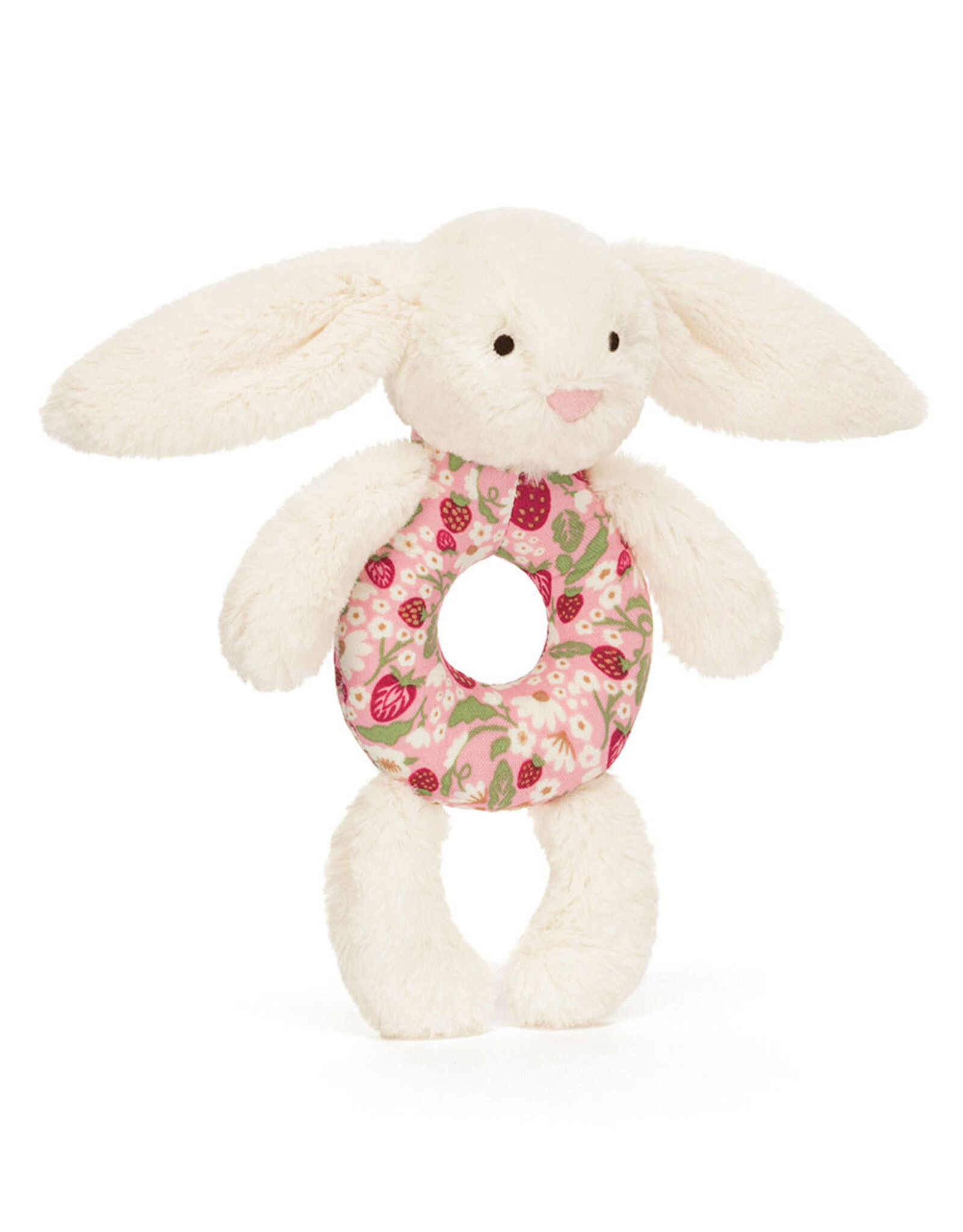 Jelly Cat Blossom Bunny Berry Ring Rattle