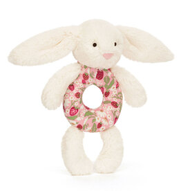Jelly Cat Blossom Bunny Berry Ring Rattle