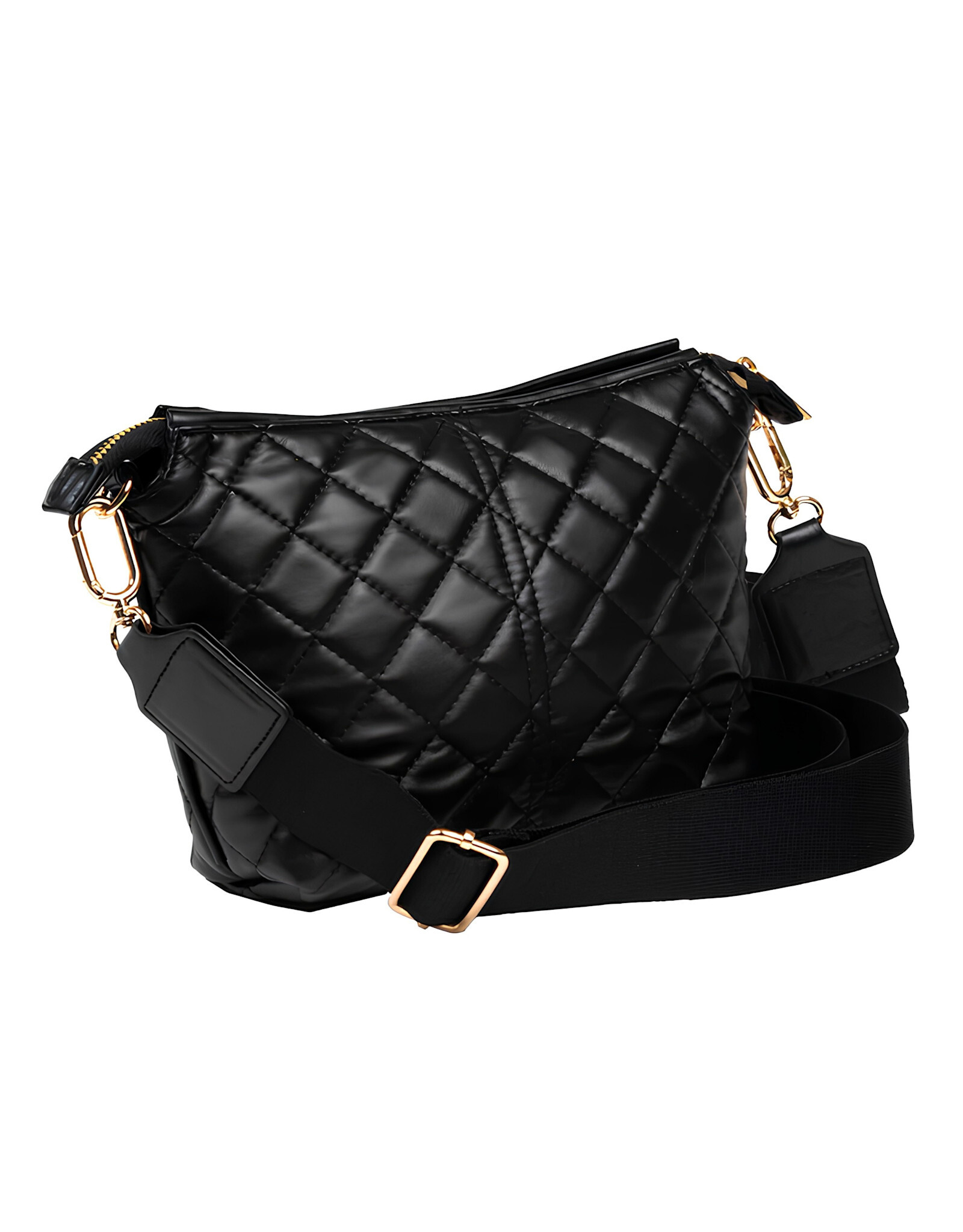 Scout Black Quilted Emily Crossbody Bag