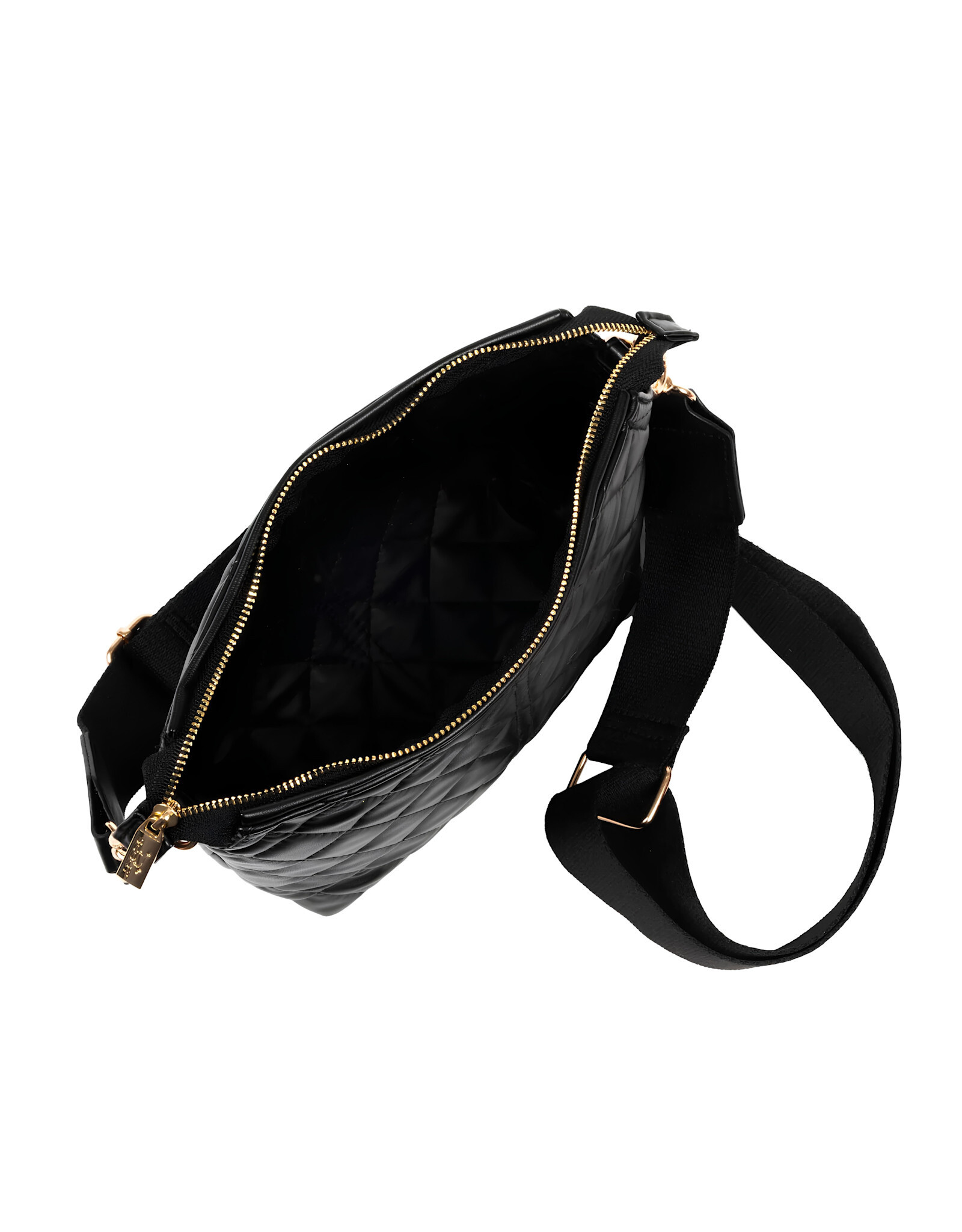 Scout Black Quilted Emily Crossbody Bag