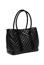 Scout Black Quilted Miss Manors Tote