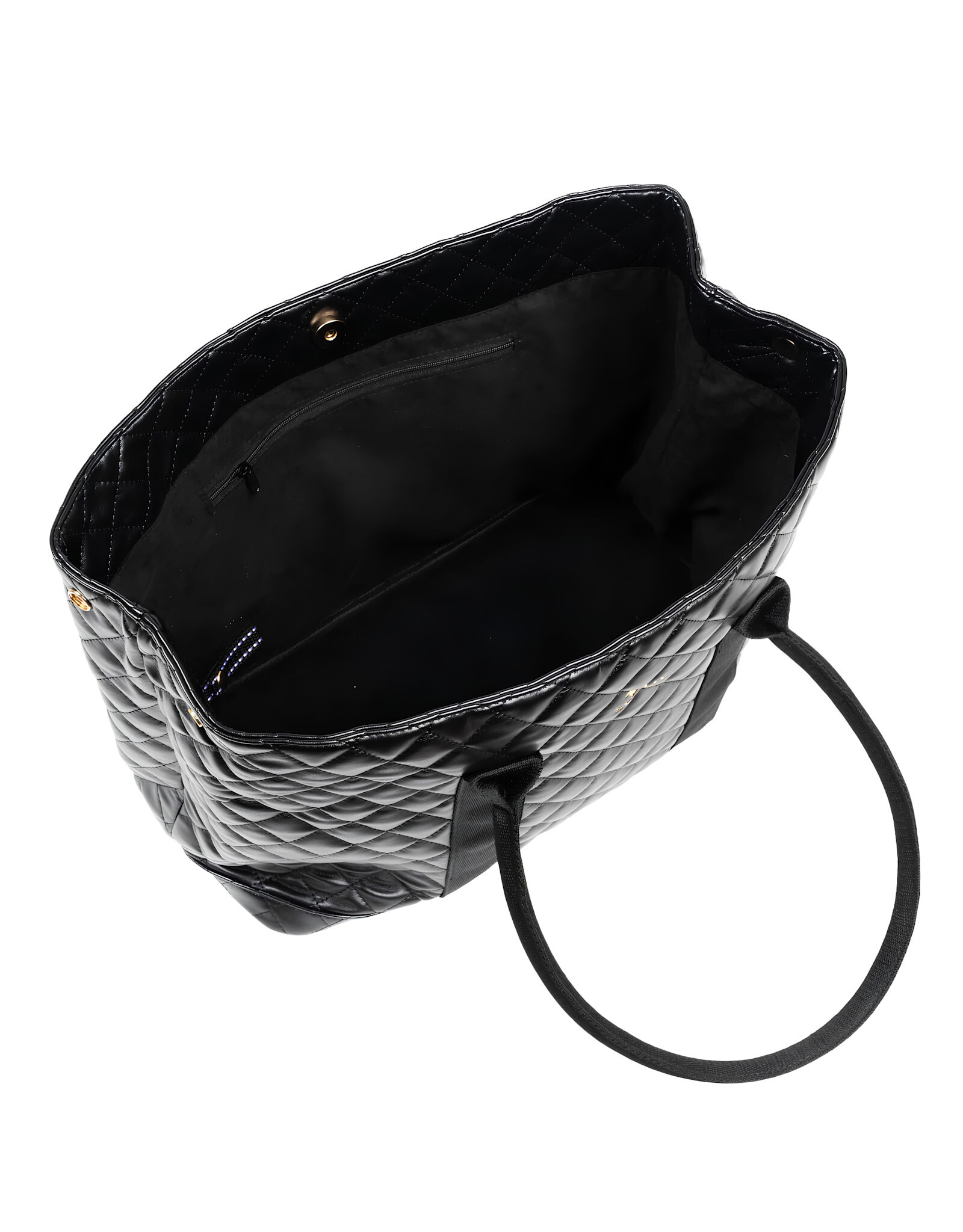 Scout Black Quilted Miss Manors Tote