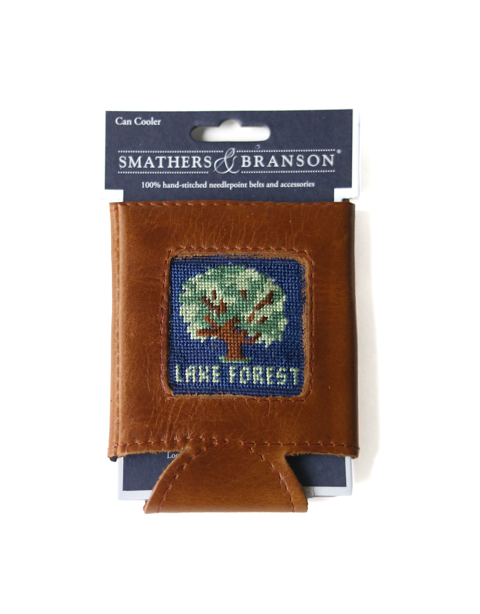 Smather's & Branson Lake Bluff Gazebo Needlepoint Can Cooler