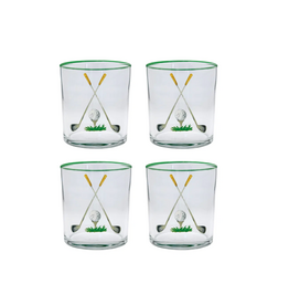 Mariposa Golf Clubs Suite of 4 Dble Old Fashions