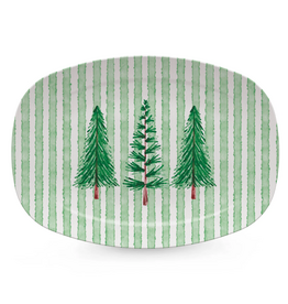 Mariposa Woodland Trees Platter