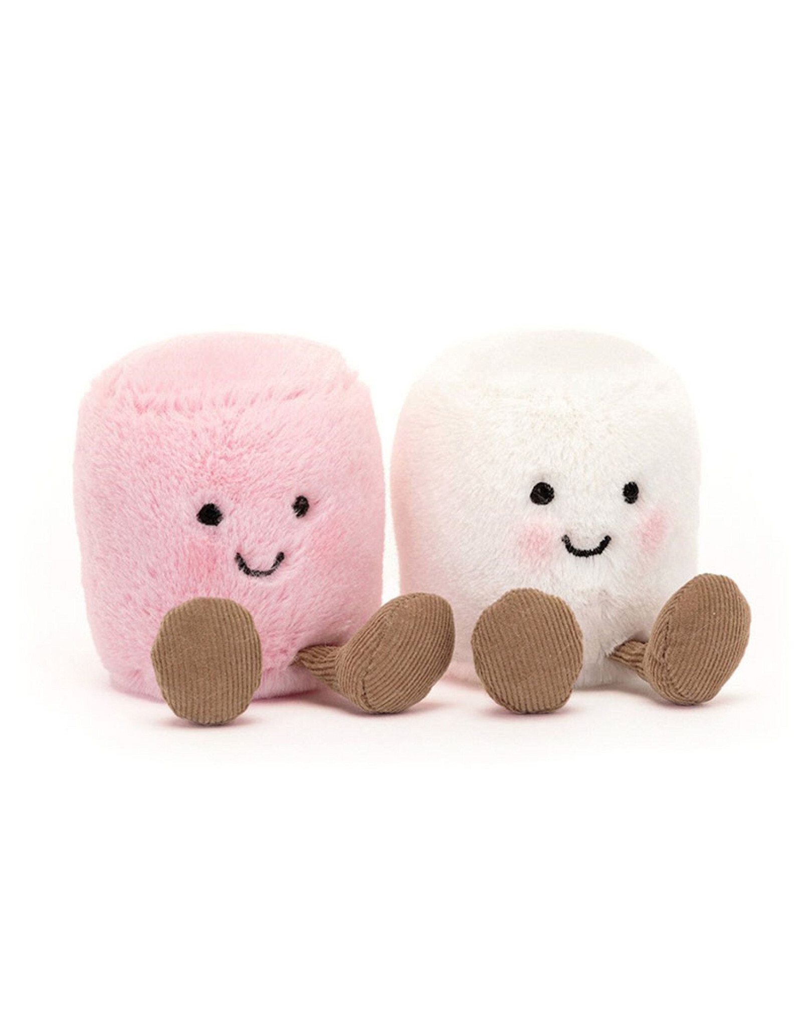 Jelly Cat Amuseables Pink & White Marshmallows